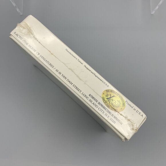 The House of Miniatures Queen Anne Table Dollhouse Kit 40038 X-ACTO Sealed NOS - Picture 7 of 8